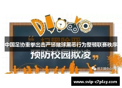 中国足协重拳出击严惩赌球黑恶行为整顿联赛秩序